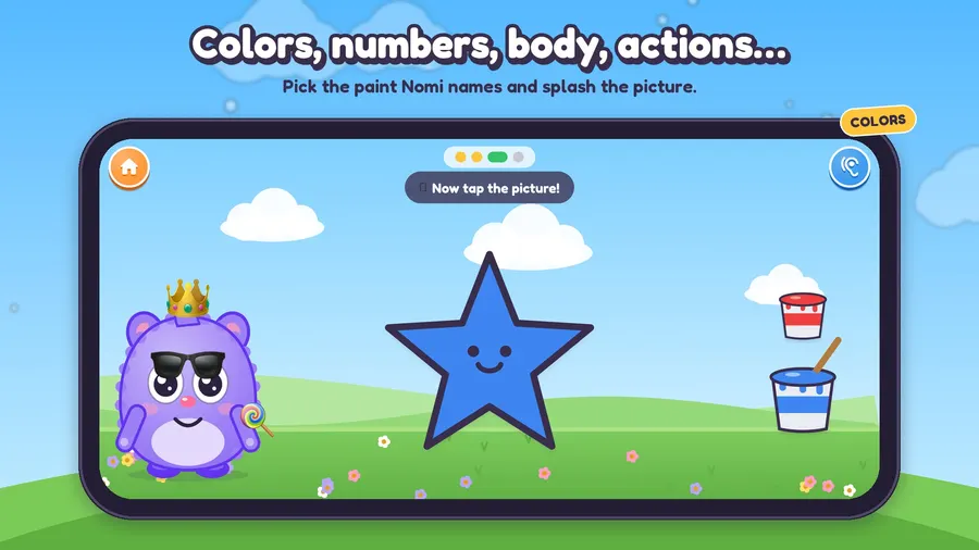 screenshot of Hello Nomi!