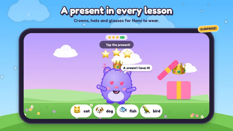 screenshot of Hello Nomi!