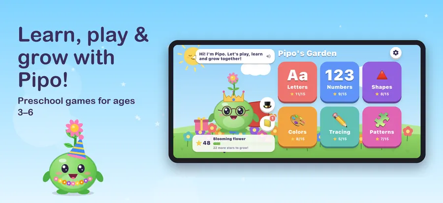 screenshot of Pipo's Garden