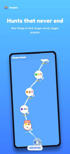 screenshot of Snapzle