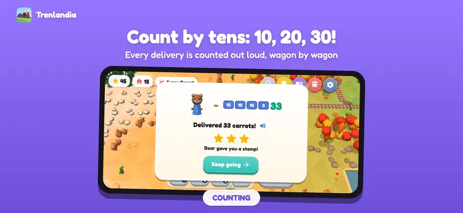 screenshot of Trenlandia