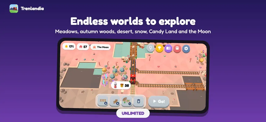 screenshot of Trenlandia