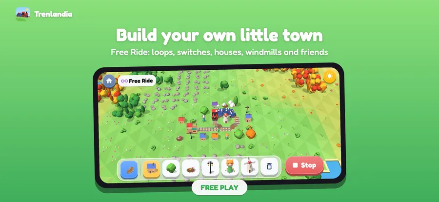 screenshot of Trenlandia