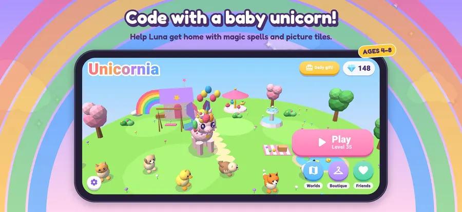 screenshot of Unicornia
